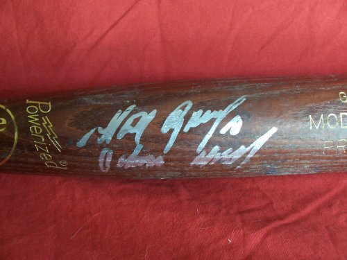 Alexei Ramirez Autographed Baseball Bat with 