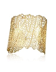 Alex Woo "Narissa" Diamond and 14k Yellow Gold Cuff