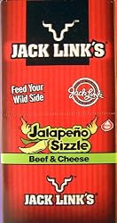 Jack Links Combo Pack Jalapeno Sizzle Beef and Cheese,16 1.2 oz each
