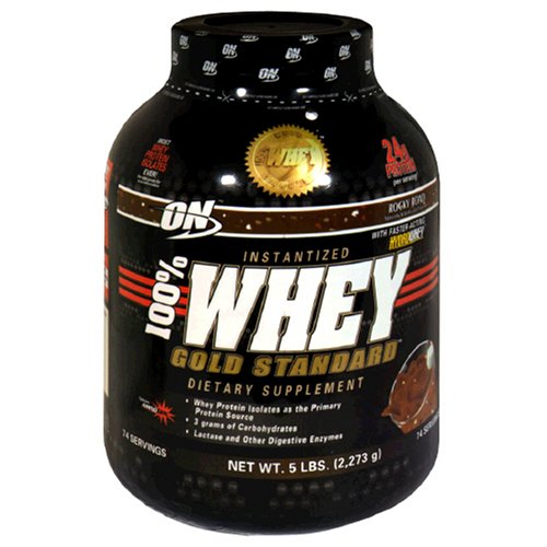 Childrens Toyshop  Health & Personal Care : ON Gold Standard 100% Whey, Instantized, Rocky Road, 5-Pound Tub