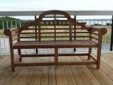 Humber Imports New Humber Teak 3 Seat Teak Lutyens Bench