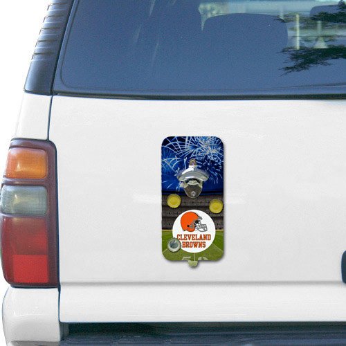 Cleveland Browns 5x10 Magnetic Clink & Drink Bottle Opener