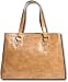 Liz Claiborne Croco 15.4in Laptop Tote - Biscuit