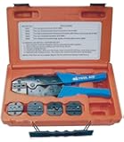 S & G Tool Aid 18920 Ratcheting Terminal Crimping Kit- 5 Piece