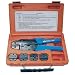 S & G Tool Aid 18920 Ratcheting Terminal Crimping Kit- 5 Piece