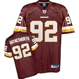 Reebok Washington Redskins Albert Haynesworth Replica Jersey Medium