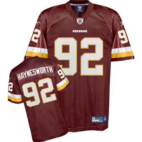 Reebok Washington Redskins Albert Haynesworth Replica Jersey Medium
