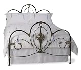 Original Bedstead Company Ballina Metal Bed Frame Frame 4ft 6 (double) in black