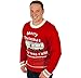 Christmas Vacation 'Sh!*ter was Full!' Holiday Sweater in Red By Festified