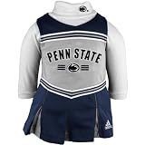 adidas Penn State Nittany Lions Navy Blue Infant Two-Piece Cheerleader Dress