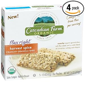 Cascadian Farms Organic Cereals and Granola Bars Sale
