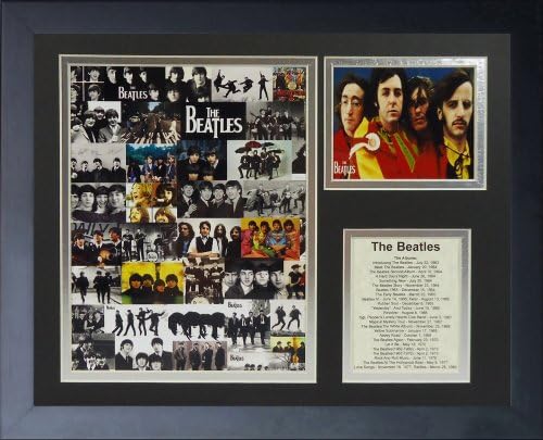 The Beatles - Mosaic 11" x 14" Framed Photo Collage by Legends Never Die, Inc.