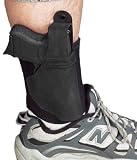 Galco Ankle Lite / Ankle Holster for Ruger LCR (Black, Left-hand)