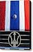 Vintage Maserati Hood Ornament Emblem 3 Canvas Print / Canvas Art - Artist Jill Reger Vintage Maserati Hood Ornament Emblem 3 Canvas Print / Canvas Art - Artist Jill Reger