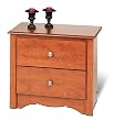 Prepac Cdc-2422 Cherry Monterey Night Stand/nightstand - End Tables