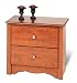 Prepac Cdc-2422 Cherry Monterey Night Stand/nightstand - End Tables