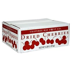 Traverse Bay Fruit Co. Dried Cherries, 4-Pound Box
