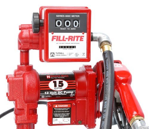 FR1211CA Tuthill/FillRite 12vDC 15 GPM Pump Diesel/Gas Transfer Pump