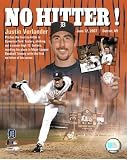 Justin Verlander Detroit Tigers No Hitter Collage 8x10 Photo