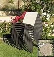 Stacking Chair Cover - fits 4 to 8 Chairs