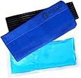 Pain Relief Ice Pack with Wrap for Hot & Cold Therapy - New & Improved Flexible Gel Pack to Treat Sports Injuries & Aches : Microwavable + Reusable (Medium-Sized Wrap, 23" - Ideal for Small Body Parts or Limbs Only)