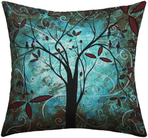 DENY Designs Madart Inc. Romantic Evening Outdoor Throw Pillow, 18 by 18-Inch