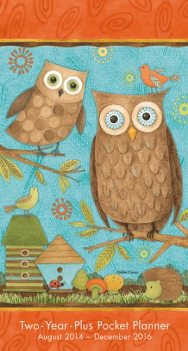 Owls by Debbie Mumm 2015 Pocket Planner