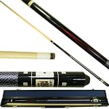 Trademark Poker 40-549BL Black Royal Family Poker Billiard Cue