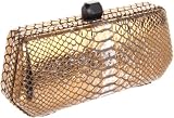 Rebecca Minkoff  Fling Silver Snake Clutch