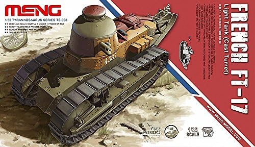 1/35 French light tank Renault FT-17 cast turret