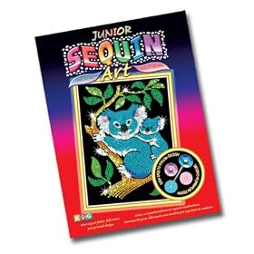 Sequin Art Junior Koala Bears