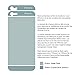 MediaDevil Back (Rear) Screen Protector for iPhone SE (2016) / 5S / 5, Dual-Tone Clear Edition - [2 x Back Protectors]