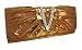 Metallic Bronze Snakeskin Texture Evening Bag Clutch
