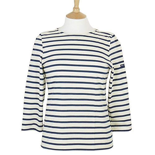 (セントジェームス) SAINT JAMES レディース ラウンドネック七分袖ボーダーTシャツ GALATHEE [ギャラシー] 8072 [並行輸入品]