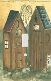 Decorative: His and Hers Outhouse Decorative Switchplate Cover