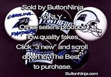 Set of 5 Carolina Panthers Pins 1.25" Buttons NFL Football