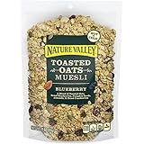 Nature Valley Toasted Oats Muesli, Blueberry, 11 Ounce