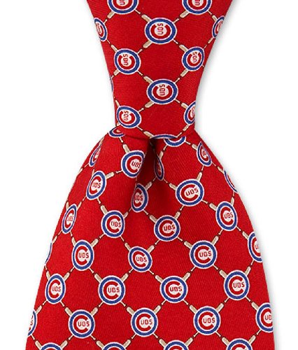 MLB Chicago Cubs Neck Tie (Red)