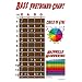 4 String Bass Instructional Poster with Nashville Numbering System