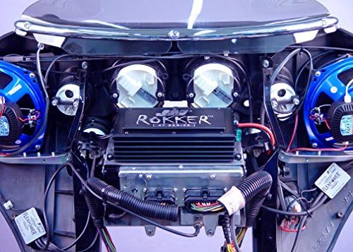 Hill Country Customs J&M Rokker Series 2 Speaker & 330 Watt 2 Channel Amp Kit for 2006-2013 Harley-Davidson Electra Glide & Street Glide models - HC-330-ESG