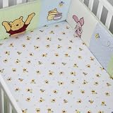Pooh Hunting for hunny fitted crib sheet