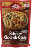 Betty Crocker Cookie Mix, Rainbow Chocolate Candy, 17.5-Ounce Pouches (Pack of 12)