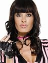 Pink Kitty Cat Collar Rhinestone Choker