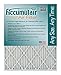 Accumulair FC21X22A_4 MERV 6 Rating Air Filter/Furnace Filters, 21x22x1 (Actual Size) - 4 pack