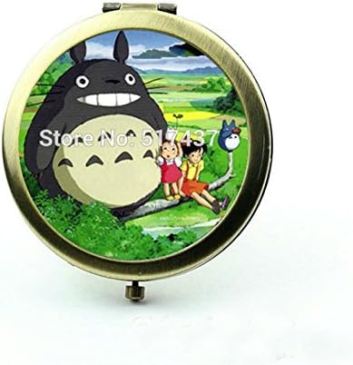 easyLife Photo Mirror My Neighbor Totoro Pocket Mirror Cute Compact Mirror Cosmetic Mirror