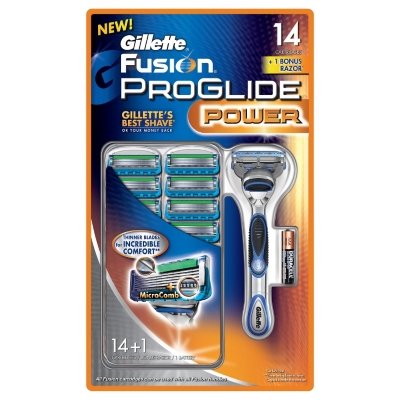 Gillette Fusion ProGlide Power Cartridges - CASE PACK OF 2