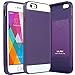 ULAK iPhone 6 Plus Case, iPhone 6S Plus Case Anti-Scratch Protective Shell TPU Bumper Cover Card Slot Holder for iPhone 6/6S Plus 5.5 inch-Purple