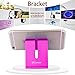 Ecandy Solid Aluminum Desktop Portable Stand for iPhone 6 6+ 3G 4 4S 5 5C 5S Ipad 2,Ipad 3 Ipad 4,Ipad Mini ,iPod touch Samsung Galaxy S3 i9300 S4 9500 S5 HTC Blackberry and Most 7