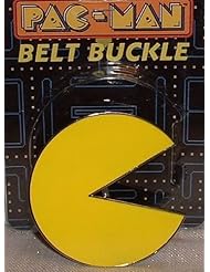 Single Detail Page Misc: PAC-MAN Metal w/Enamel Finish BELT BUCKLE