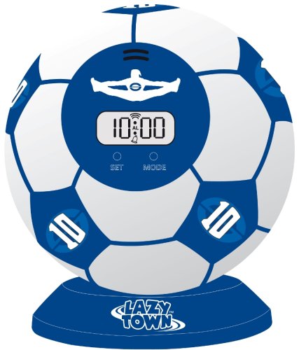 Lazy Town Sportacus Talking Off the Wall Ball Alarm